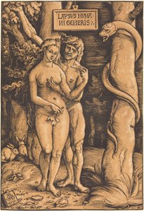 Adam and Eve by Hans Baldung Grien