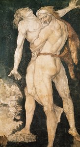 Hercules and Antaeus, c.1530