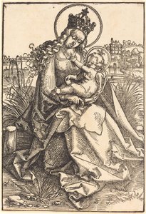 Madonna and Child on the Grassy Bank