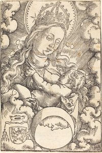 Virgin and Child in the Clouds