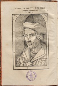 Annotationes Othonis Brunfelsii...in quatuor Euangelia & Acta Apostolorum... by Hans Baldung Grien, Otto Brunfels