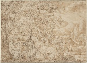 The Temptation of Christ by Hans Bol