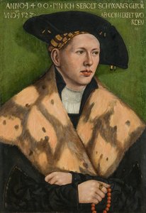 Portrait of Sebolt Schwarcz by Hans Brosamer