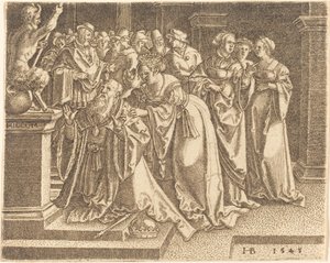 Solomon Worshipping Idols