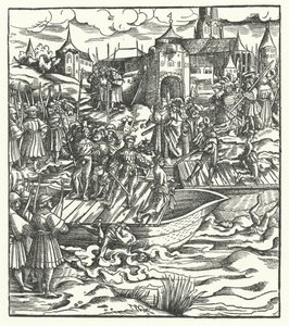 Execution of the Leaders of an Uprising Against the Rule of Archduke Maximilian of Austria in Ghent by Hans Burgkmair