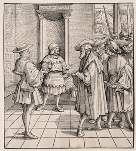 The Bad Advice of One Little Man to Another by Hans Burgkmair