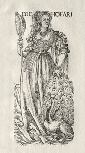 The Seven Vices: Pride by Hans Burgkmair