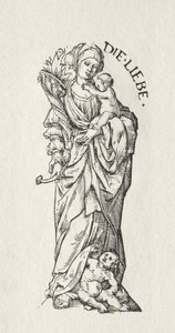 The Seven Virtues: Love by Hans Burgkmair