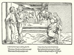 The punishment of servants by Hans Burgkmair