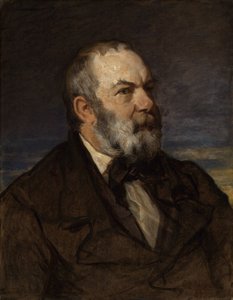 Portrait of the Painter Johann Wilhelm Schirmer by Hans Canon