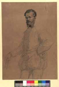 Study of Male Portrait in Historical Costume
