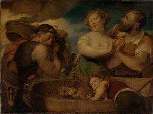 Grape Harvest by Hans Canon