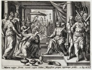 Solomon Receives the Queen of Sheba