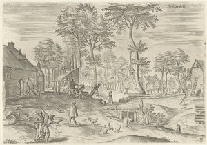View of Schaerbeek by Hans Collaert (I)
