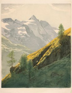 Mountain Landscape by Hans Frank