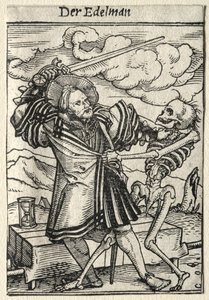 Dance of Death: The Nobleman by Hans Holbein