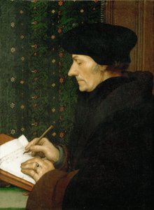 Erasmus by Hans Holbein