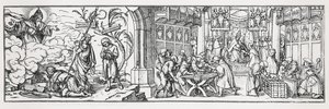 Anti-Catholic Caricature Denouncing the Corruption of the Pope by Hans Holbein der Jüngere