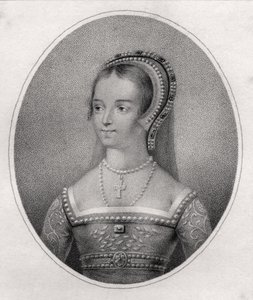 Catherine Parr, engraved by Bocquet, from 