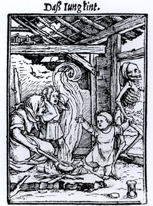 Death Taking a Child, from the 
