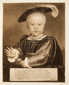 Prince Edward, Later King Edward VI