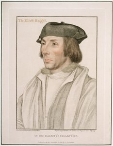 Sir Thomas Elyot (c.1490-1546) engraved by Francesco Bartolozzi (1794)