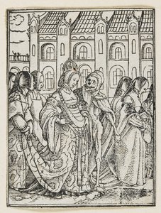 The Empress from Dance of Death (Lyons), 1538