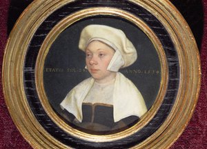 The Wife of a Dignitary at the Court of King Henry VIII, 1534 by Hans Holbein der Jüngere