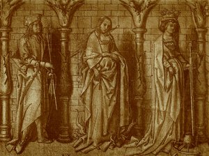 St. Willibald, Lucia, and Katharina by Hans Holbein the Elder