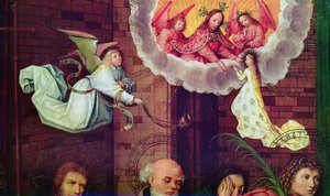 The Death of the Virgin (detail) by Hans Holbein the Elder