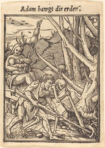 Adam Bawgt Die Erden by Hans Holbein der Jüngere
