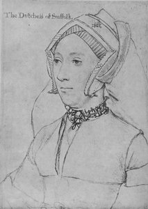 Catherine Willoughby by Hans Holbein der Jüngere