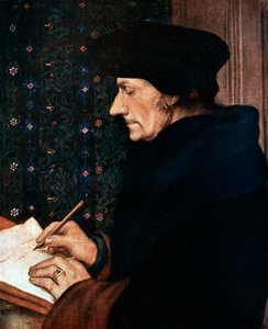 Desiderus Erasmus, Dutch Humanist and Scholar by Hans Holbein der Jüngere