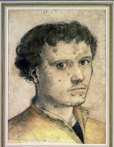 Head of a Young Man, 1523 by Hans Holbein der Jüngere