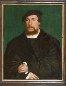 Portrait of a Hanseatic Merchant by Hans Holbein the Younger