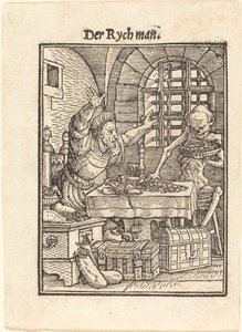 Rich Man by Hans Holbein der Jüngere