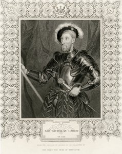 Sir Nicholas Carew by Hans Holbein der Jüngere