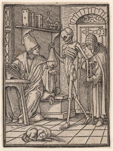 The Doctor (or Physician), from "The Dance of Death" by Hans Holbein the Younger