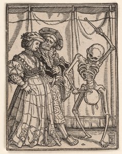 The Noblewoman, from "The Dance of Death" by Hans Holbein the Younger