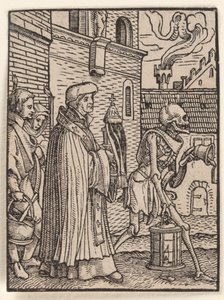 The Priest, from “The Dance of Death” by Hans Holbein the Younger