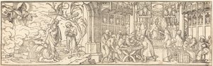 Traffic in Indulgences by Hans Holbein der Jüngere