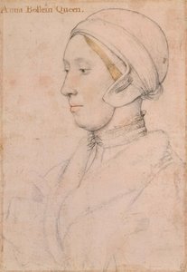 Unknown Lady Anne Boleyn by Hans Holbein der Jüngere