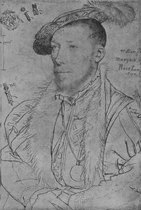 William Parr, Marquess of Northampton by Hans Holbein der Jüngere