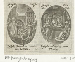 Joseph Sells Grain to His Brothers / Joseph Interprets Pharaoh
