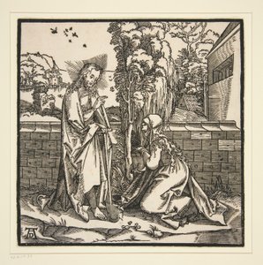 Christ and the Magdalene by Hans Leonard Schaufelein