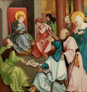 Christ in the Temple by Hans Leonard Schaufelein