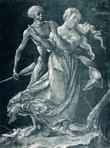 The Death Capturing a Girl by Hans Leu