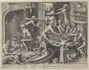 Lean Kitchen (Lean Kitchen and Fat Kitchen) by Hans Liefrinck (I) (possibly)