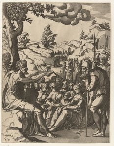 Preaching of John the Baptist by Hans Liefrinck (I)