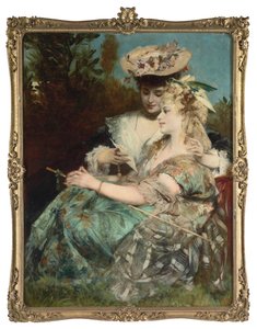 The Love Letter by Hans Makart